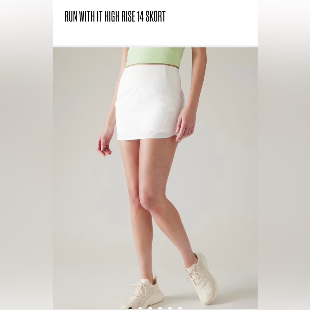 Athleta RUN WITH IT HIGH RISE 14 SKORT